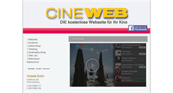 Desktop Screenshot of cineweb.de